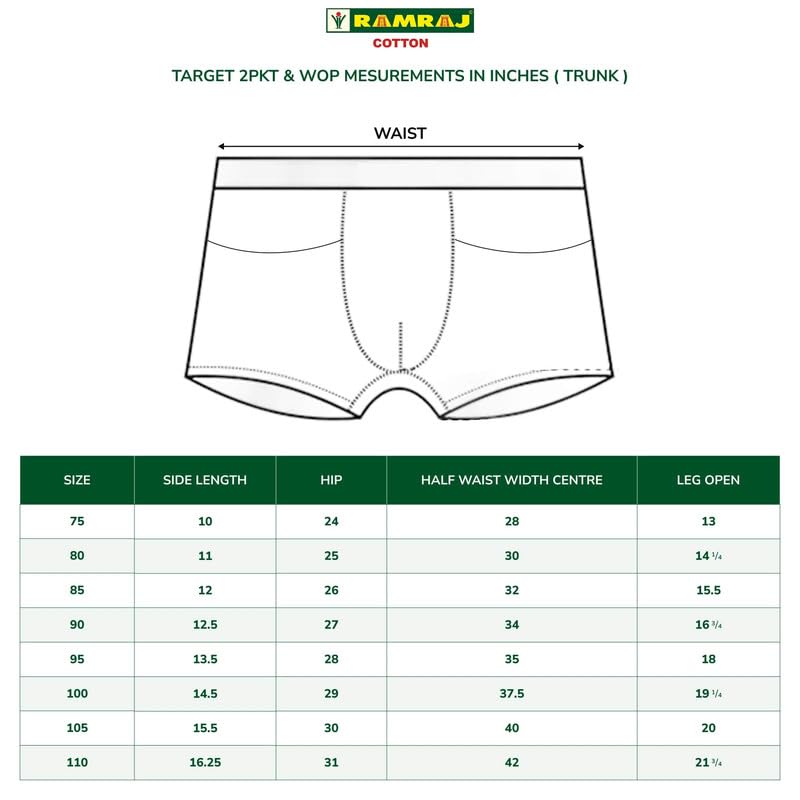 RAMRAJ Mens Trunk - White - Image 5