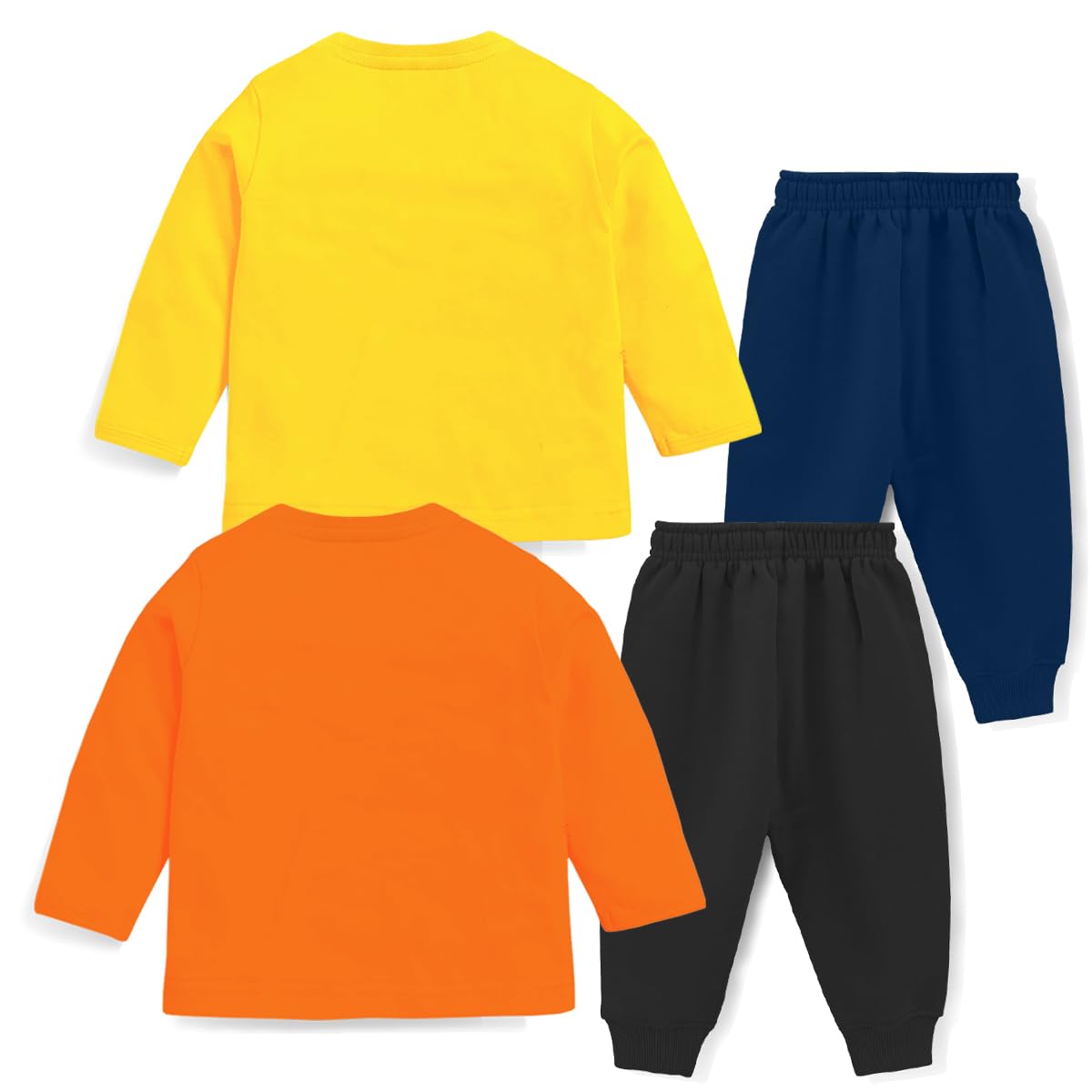 Kuchipoo Boy Cotton T-Shirts and Pyjamas Set - Multi-Colored - Image 2