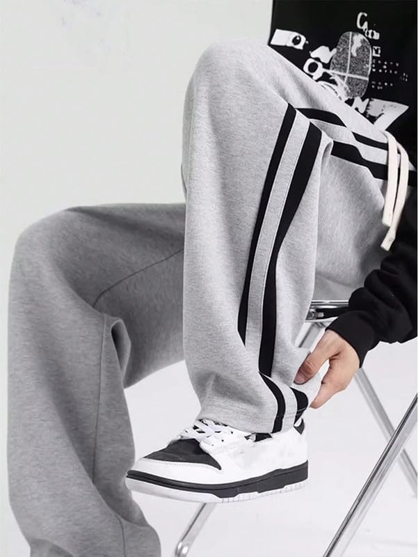 NETCLICK Men's Grey Track Pants - Image 4