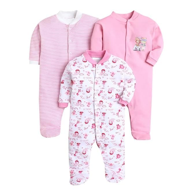 GarbGlide Baby Rompers for Boys & Girls