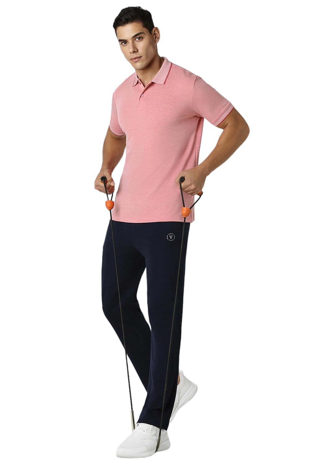 Van Heusen Flex Polo Shirt for Men - Rust - Image 5