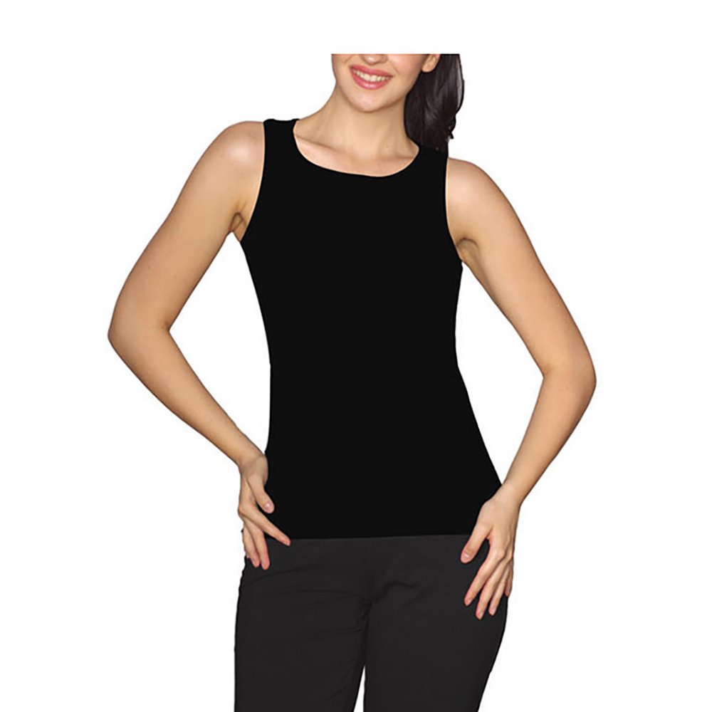 Enamor Essential Stay New Tank Top for Women - Black