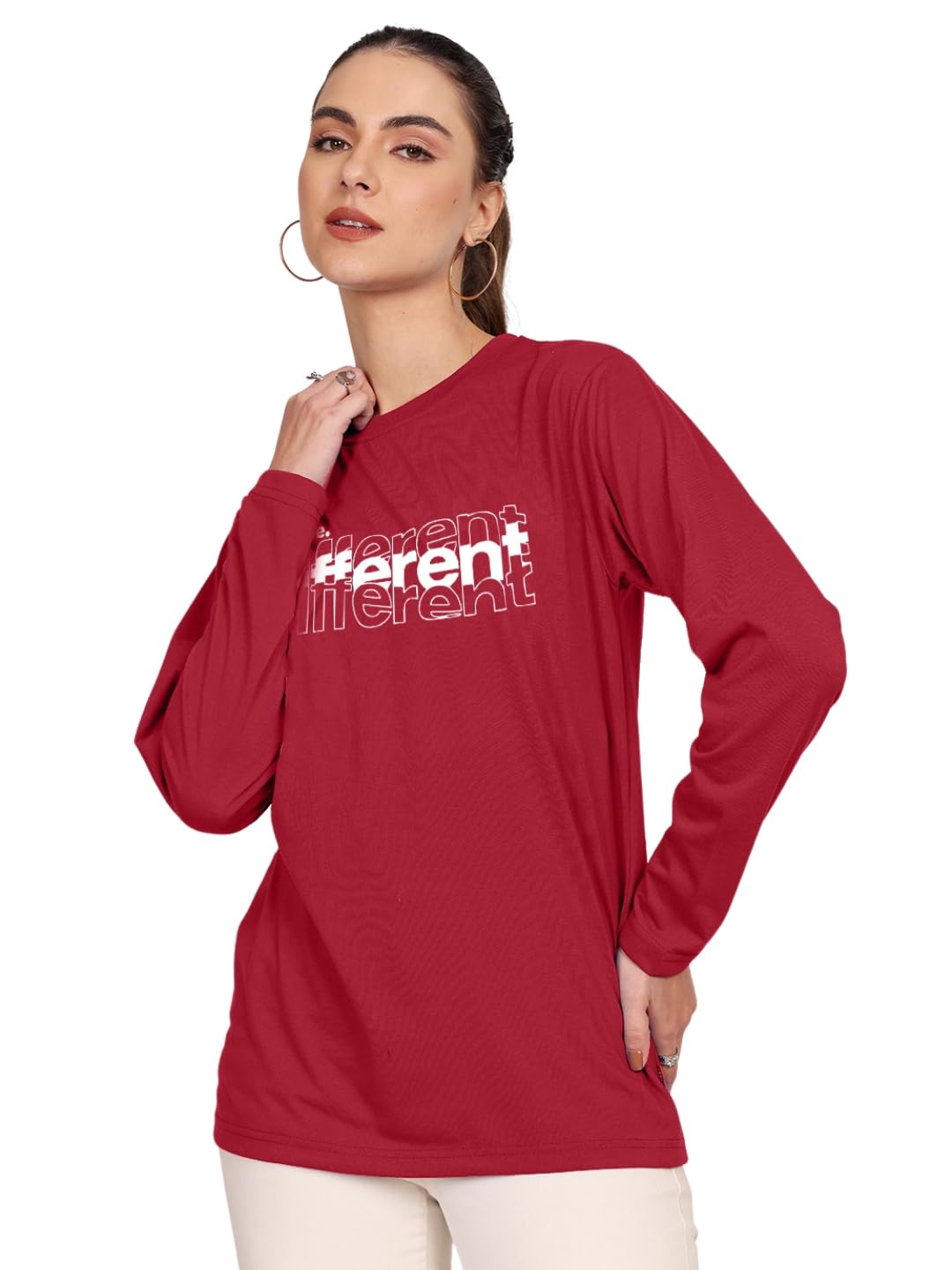 Leotude Women's Cotton Blend T-Shirt