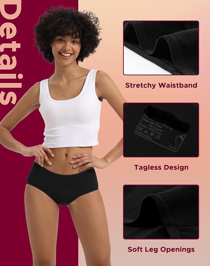 Period Panties for Women - Reusable - Image 3