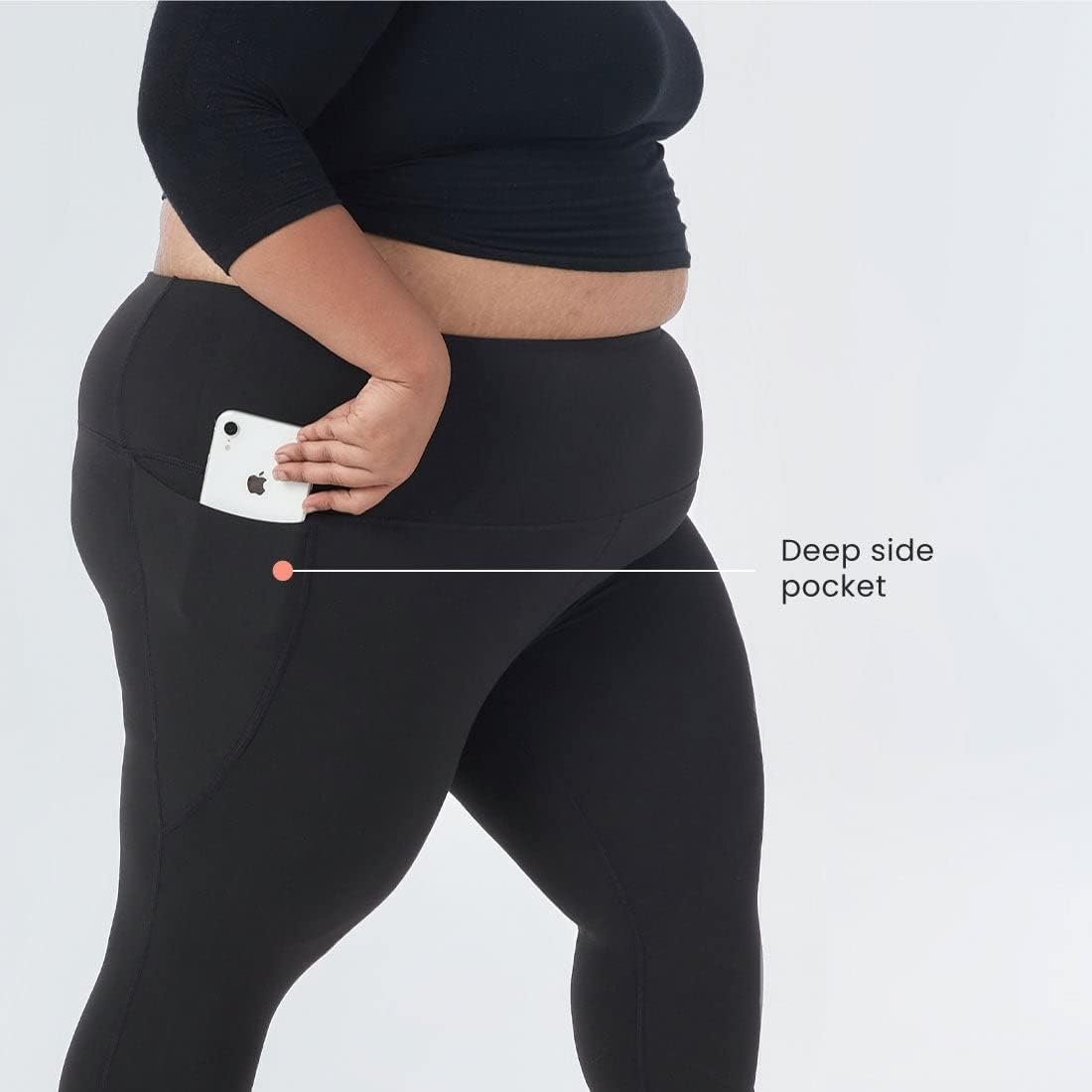 BlissClub Women's High Waist Capris - Image 4