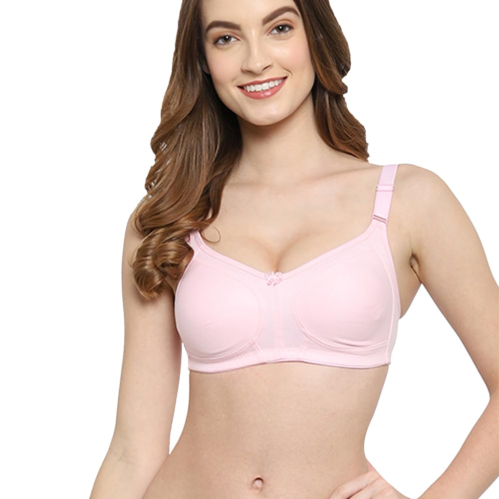 Floret Minimizer Bra for Women - Pink