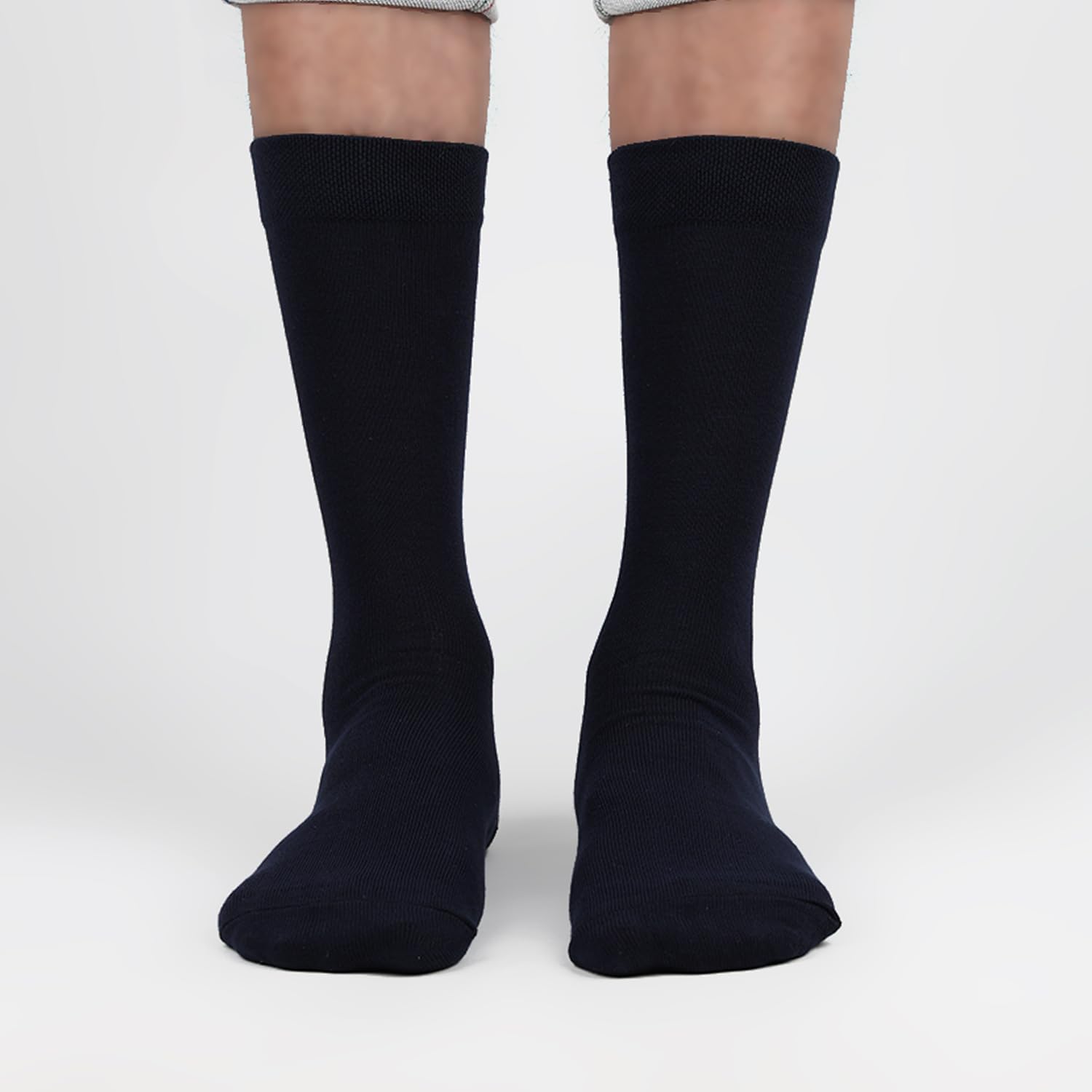 FOOTPRINTS Organic Cotton Bamboo Men's Formal Socks - Image 2