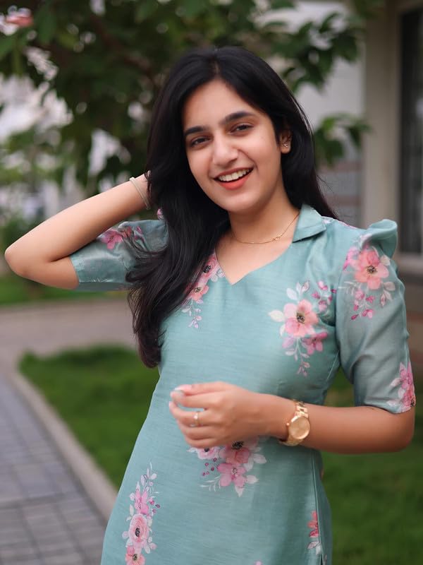 Sun Fashion Chanderi Kurti for Women - Image 4