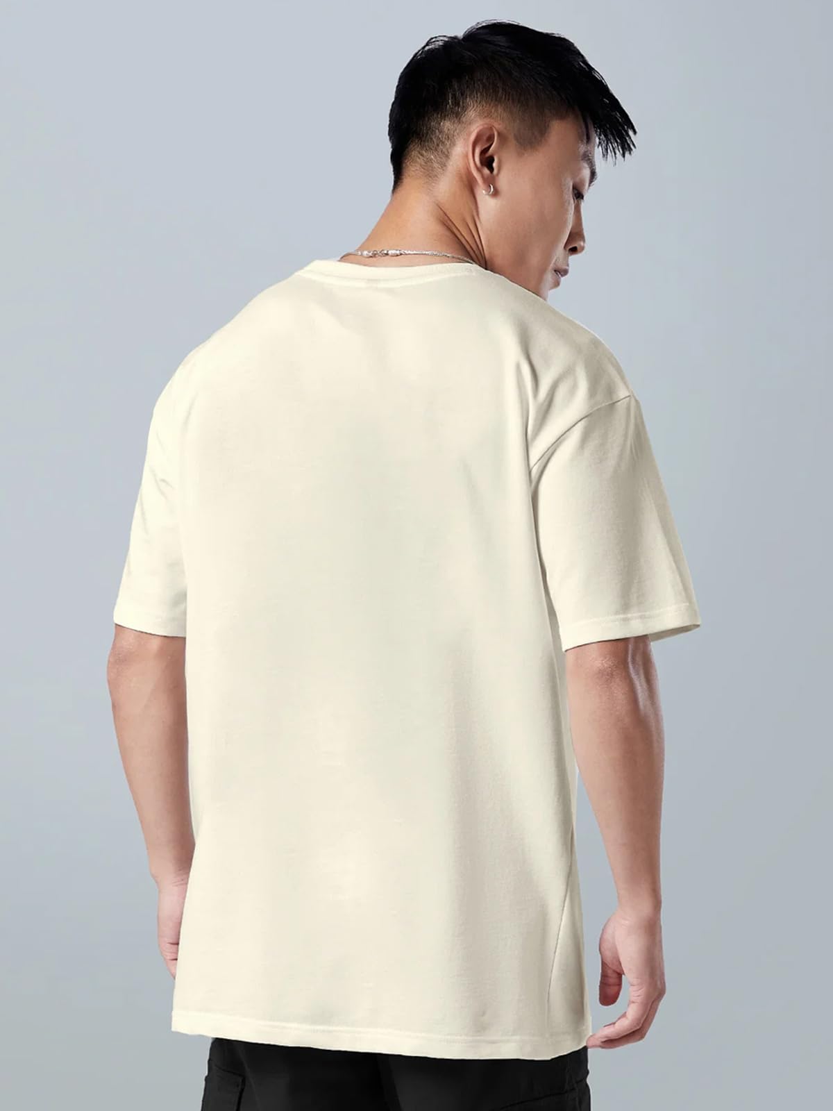 Veirdo Men's Typographic Printed T-Shirt - Image 5