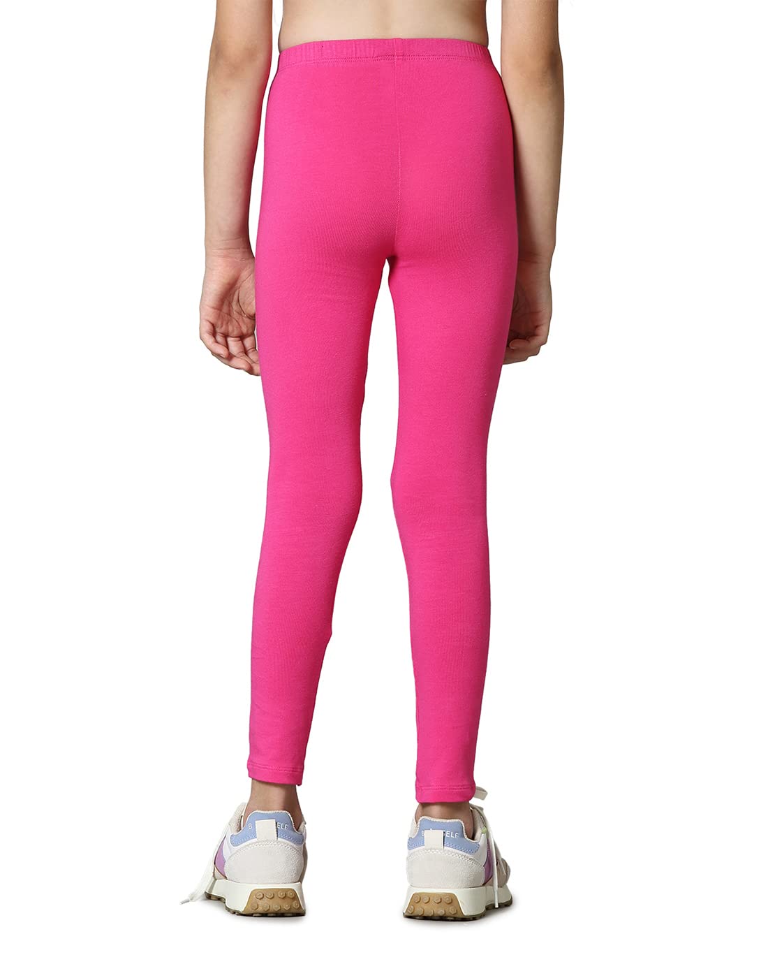 Van Heusen Girls Mid Rise Leggings - Cotton Spandex - Image 4