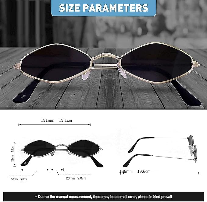 TheDarker Diamond Cat Eye Sunglasses for Women - Image 3