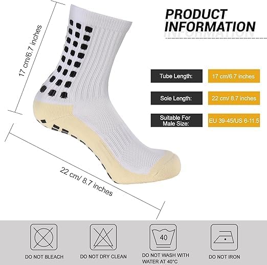 draval Athletic Grip Socks for Men & Women - Image 5