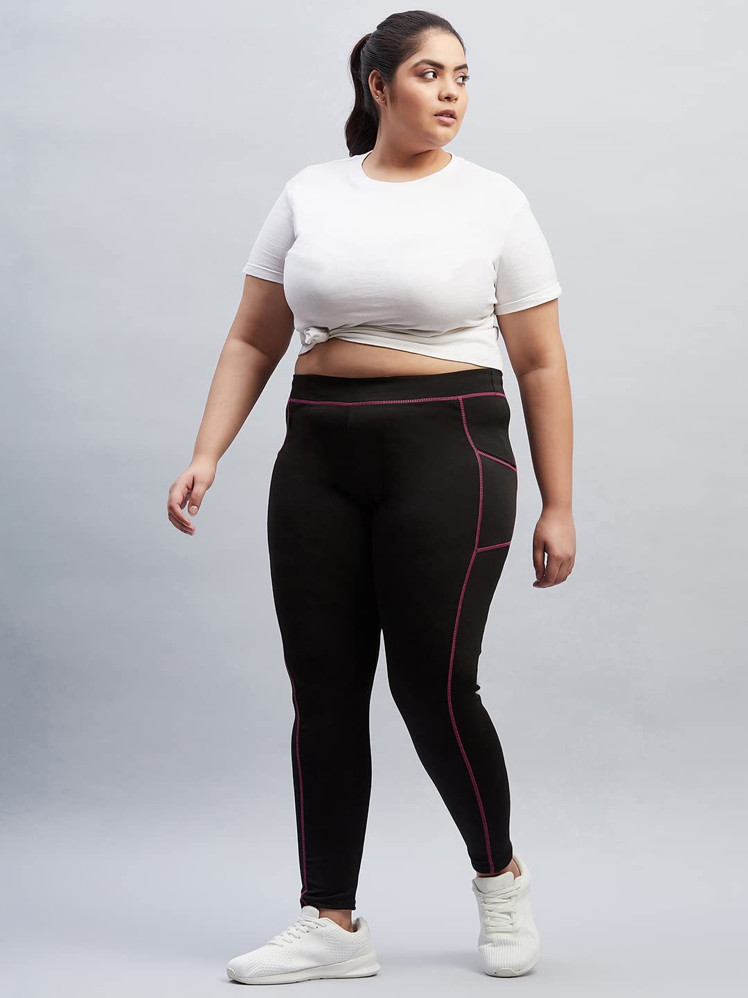 Sculpting Yoga Pants for Women - High-Waist with Pockets - Image 4