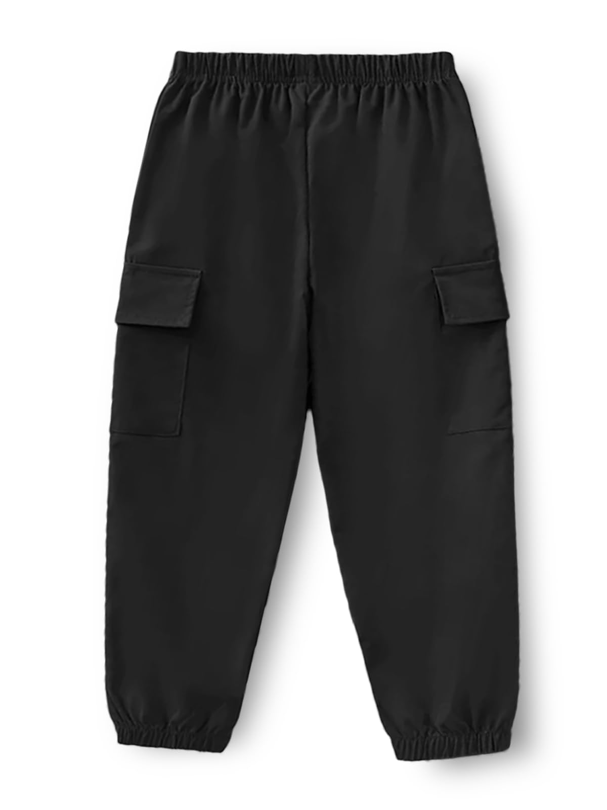 Trampoline Kids Joggers - Black & Beige - Image 3