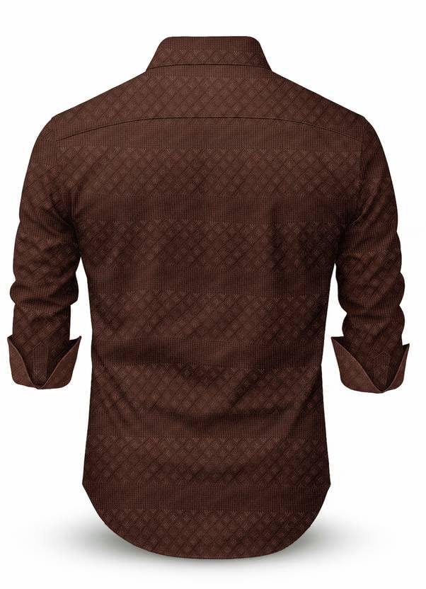 GarbGlide Men Linen Cotton Shirt - Image 3