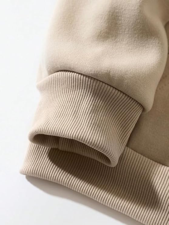 NETCLICK Men's Beige Printed Sweatshirt - Image 3