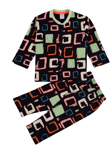 3BROS Kid Pure Cotton Printed Night Suit