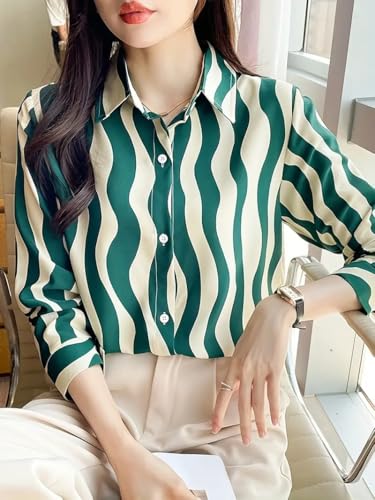 GRECIILOOKS Green Top for Women - Image 3