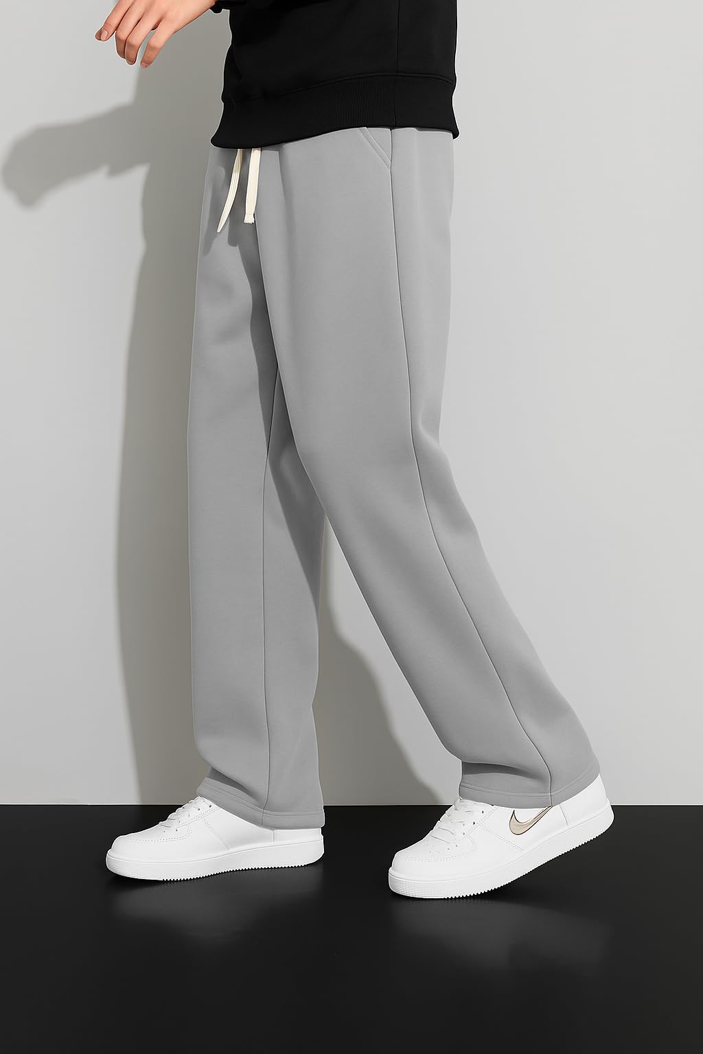 Samfor Men Track Pants - Grey & Blue - Image 3