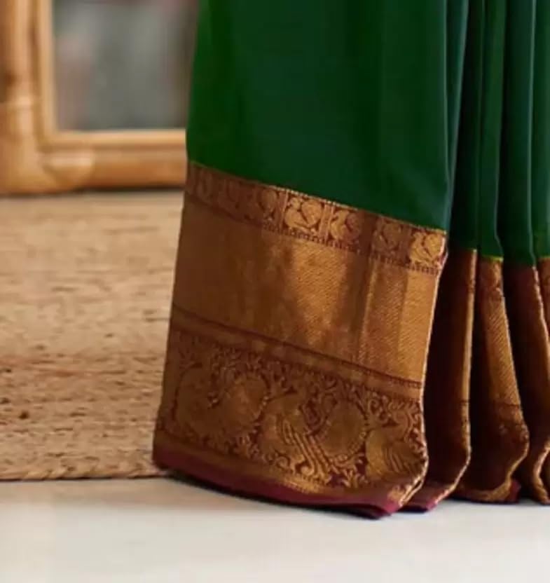 SUPERLAXMI Kanjivaram Jacquard Art Silk Saree - Image 3