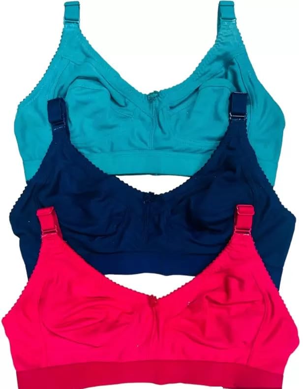 Emavic Women's Cotton Blend Minimizer Bra