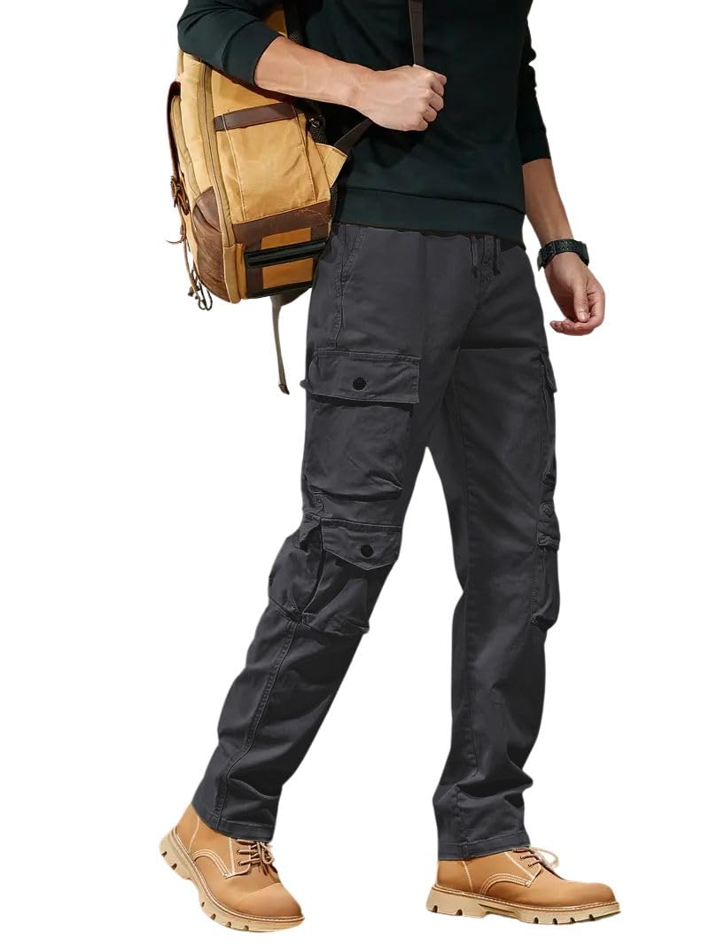 LERIYA FASHION Men's Trouser - Grey