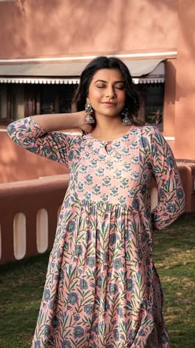 FABNEX Cotton Blend Kurta Set for Women - Image 2