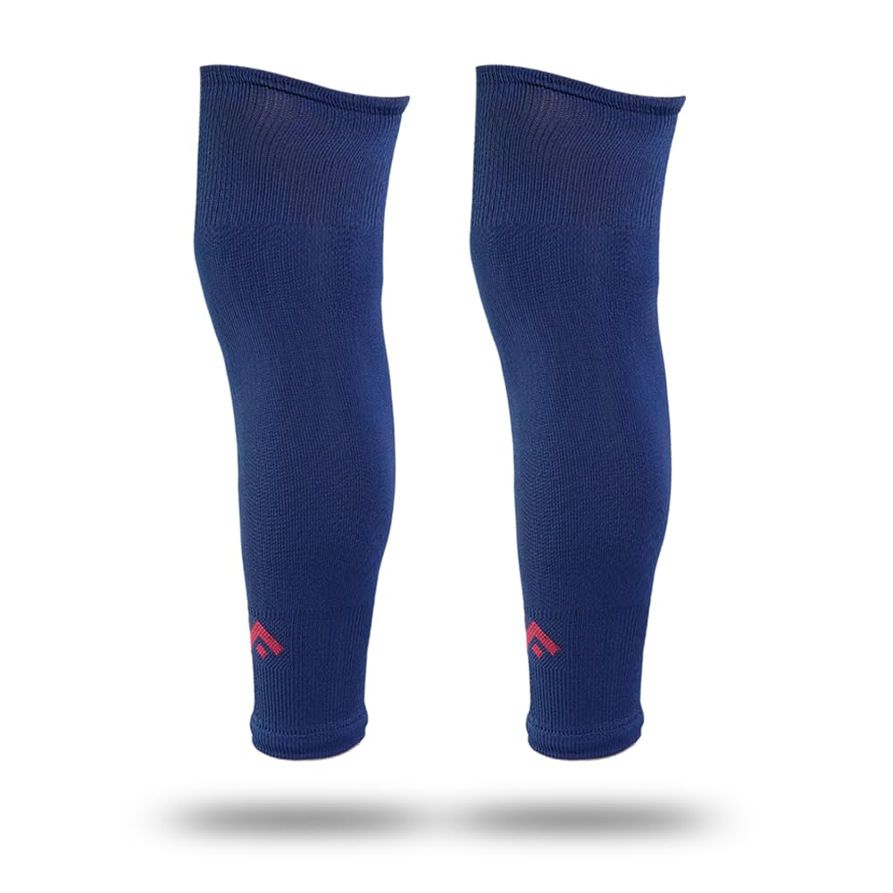 Mizaki Anti-Slip Football Socks for Men & Women - Dark Blue - Image 3