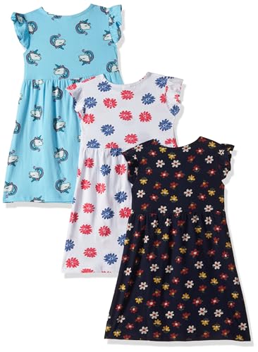 GarbGlide Girls Cotton Printed Casual Dress - Image 2