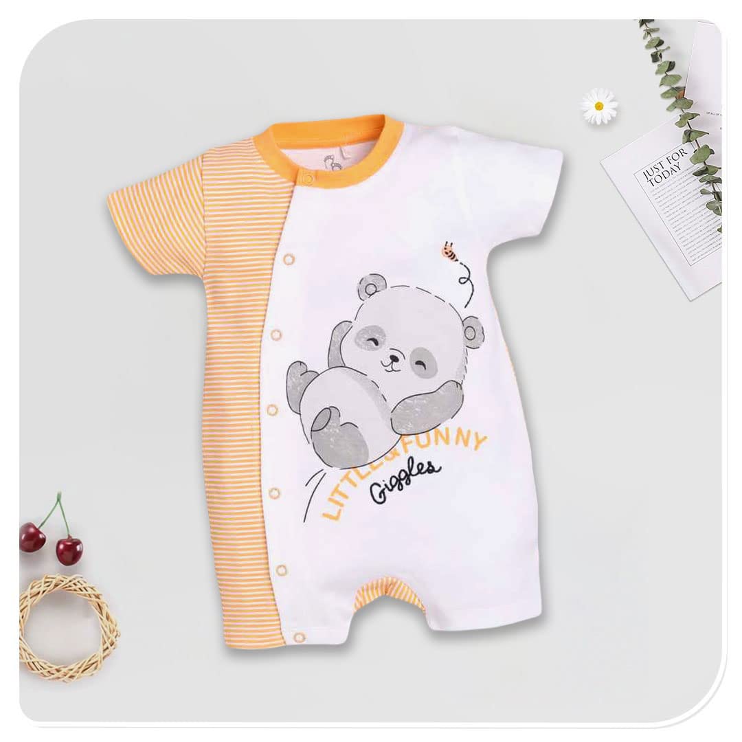 Lemon Baby Romper for Baby Boys & Girls - Soft Cotton - Image 2