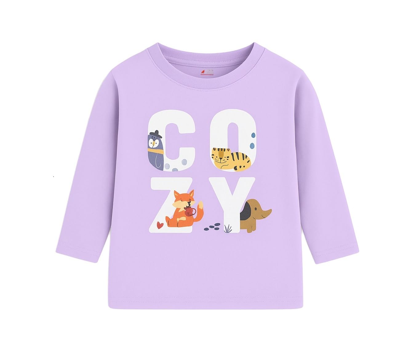 Lush Plush Baby Cotton Full Sleeves Pastel T-Shirts - Image 2