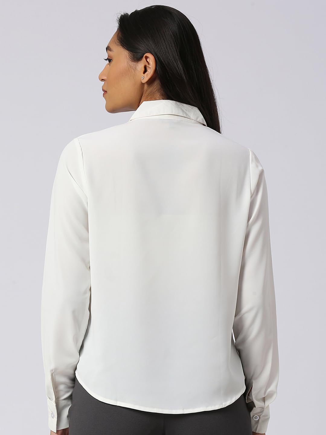 GarbGlide Women's Cotton Blend Shirts - White - Image 3