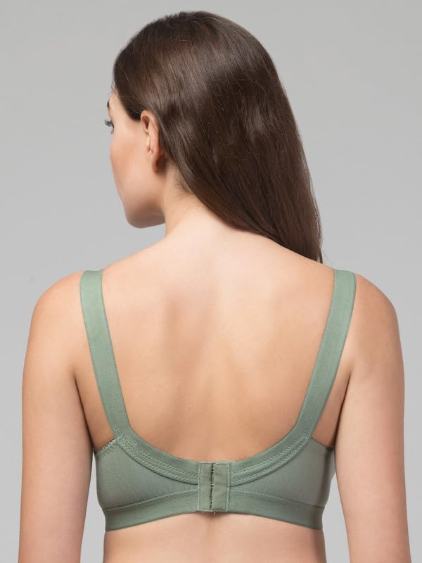 FUNAHME Women's Cotton Non-Padded Wirefree T-Shirt Bra - Multicolor - Image 3