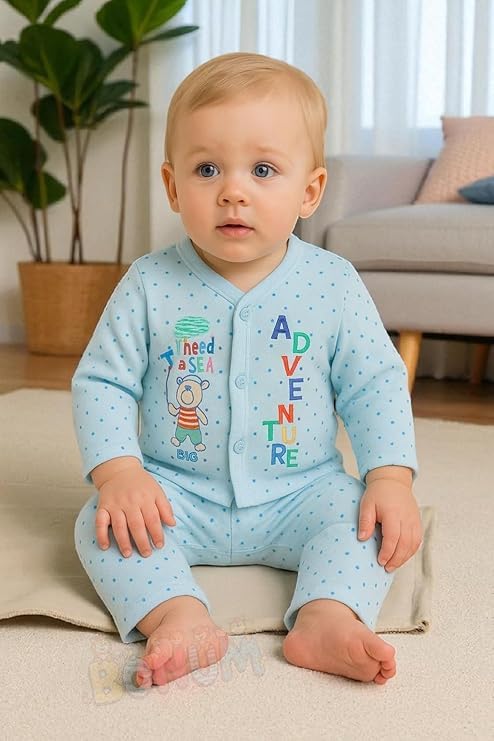 Shyamcollections Baby Boy Girl Cotton Vests - Image 3