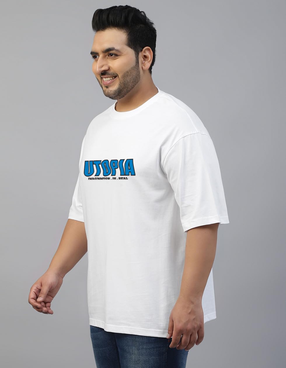 Veirdo Men's Cotton Graphic Printed T-Shirt - Image 3