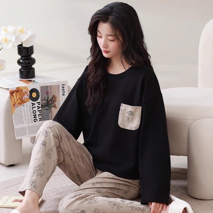 Celary Women's Printed Pajama Set - Soft Cotton - Image 4