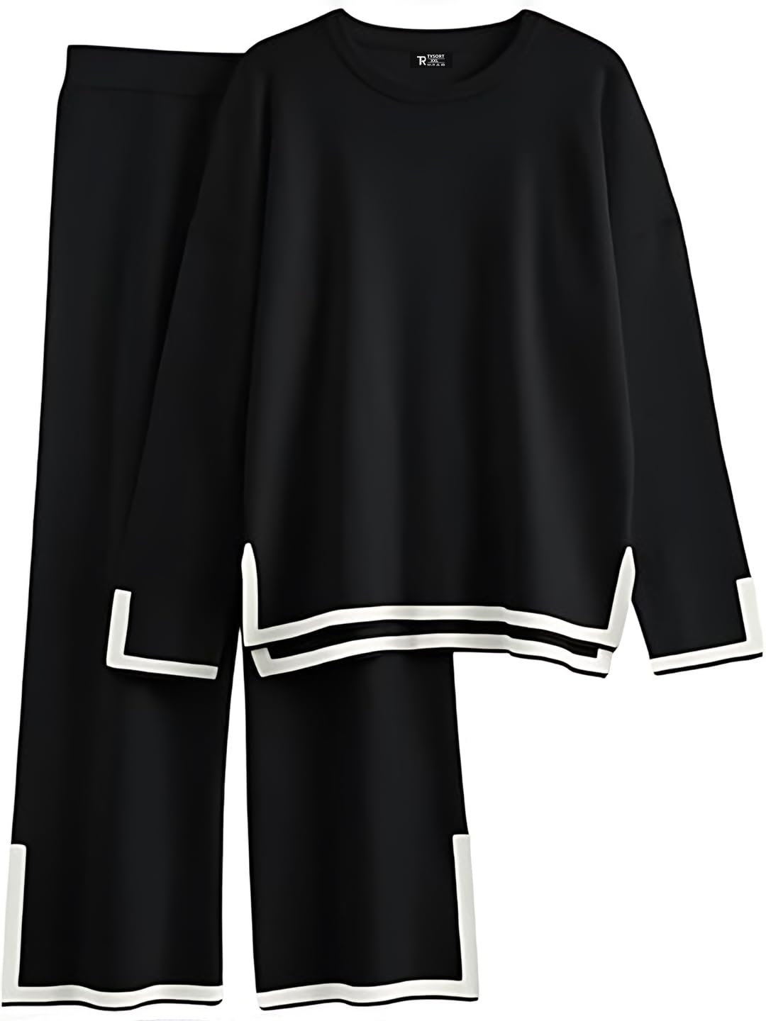 TYSORT Women's Winter Woolen Sweater - Black