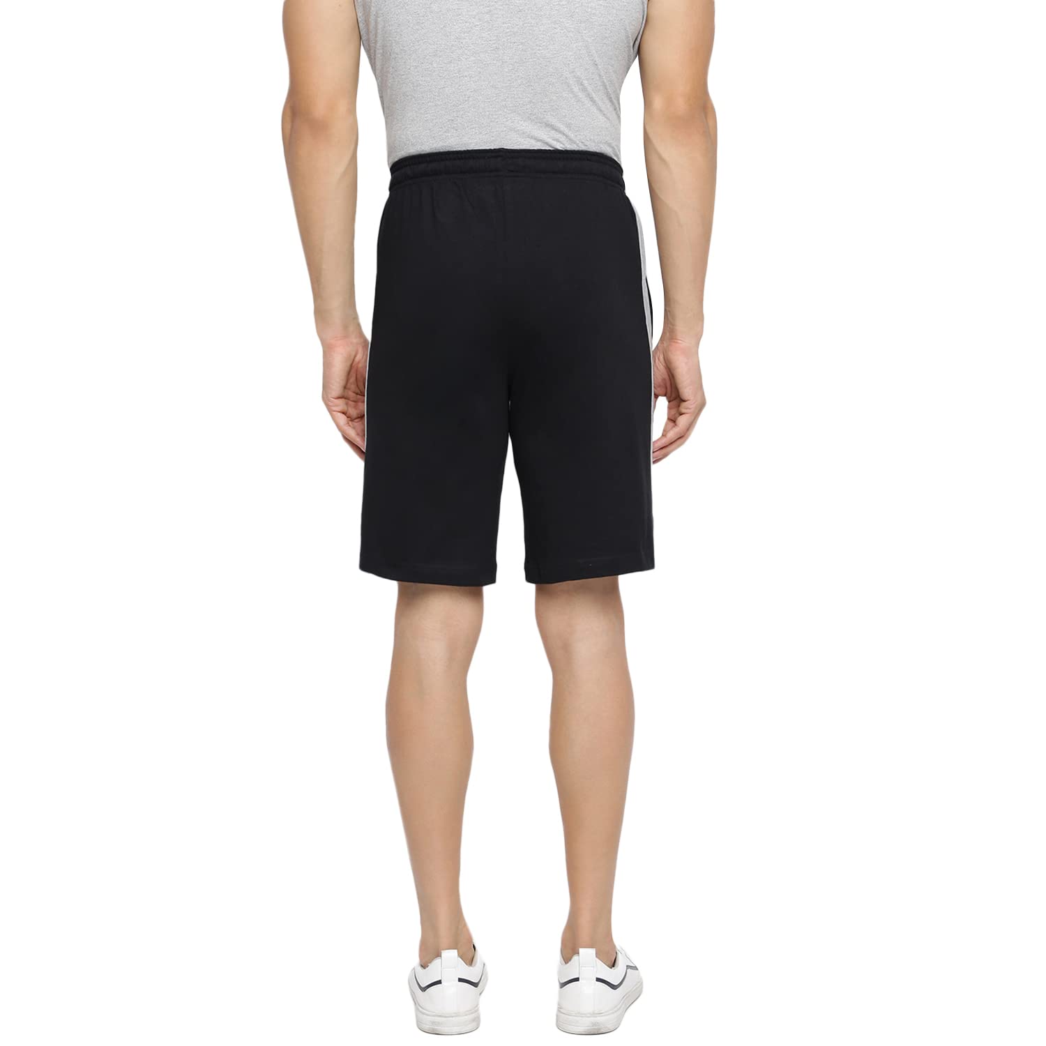 Van Heusen Men's Cotton Rich Knit Shorts - Image 4