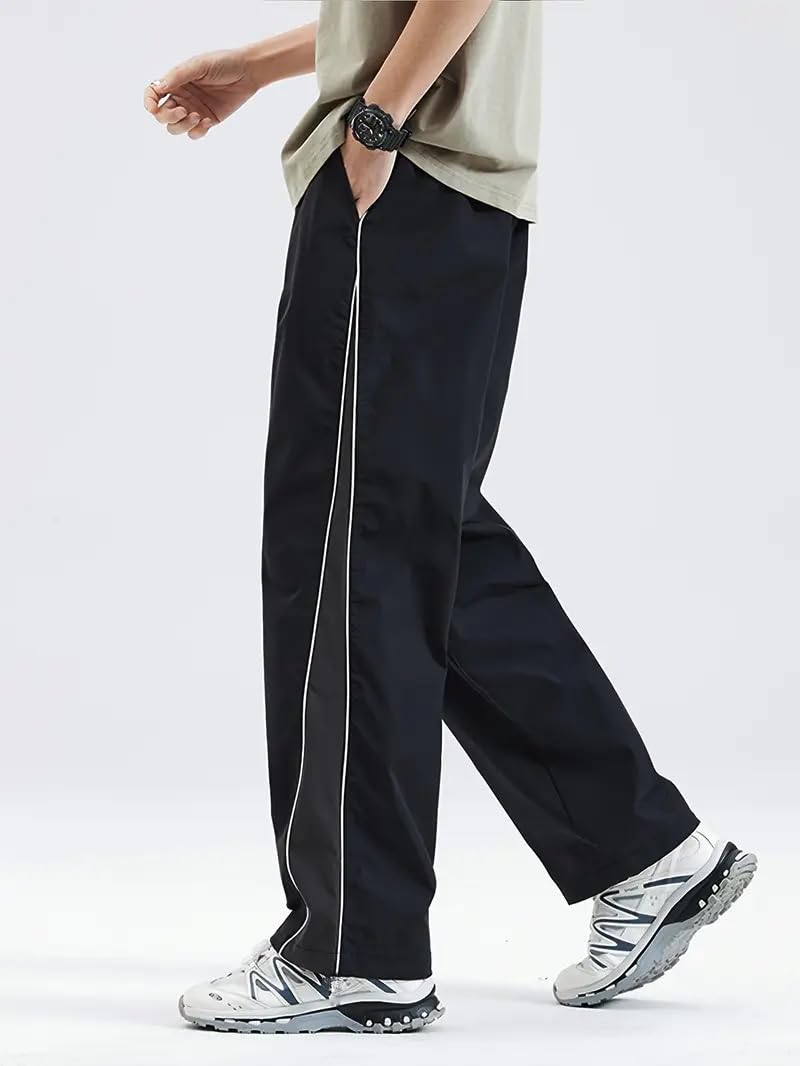 Trillion Men's Black Track Pants - Image 4