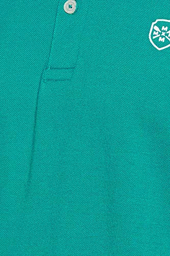 Max Men Solid Polo T-shirt - Dark Green - Image 5