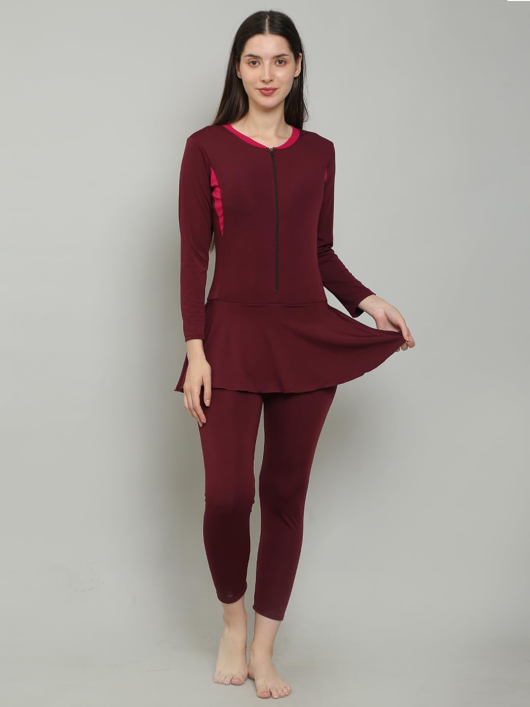 MEGASKA Women Color Block Swimsuit - Image 5