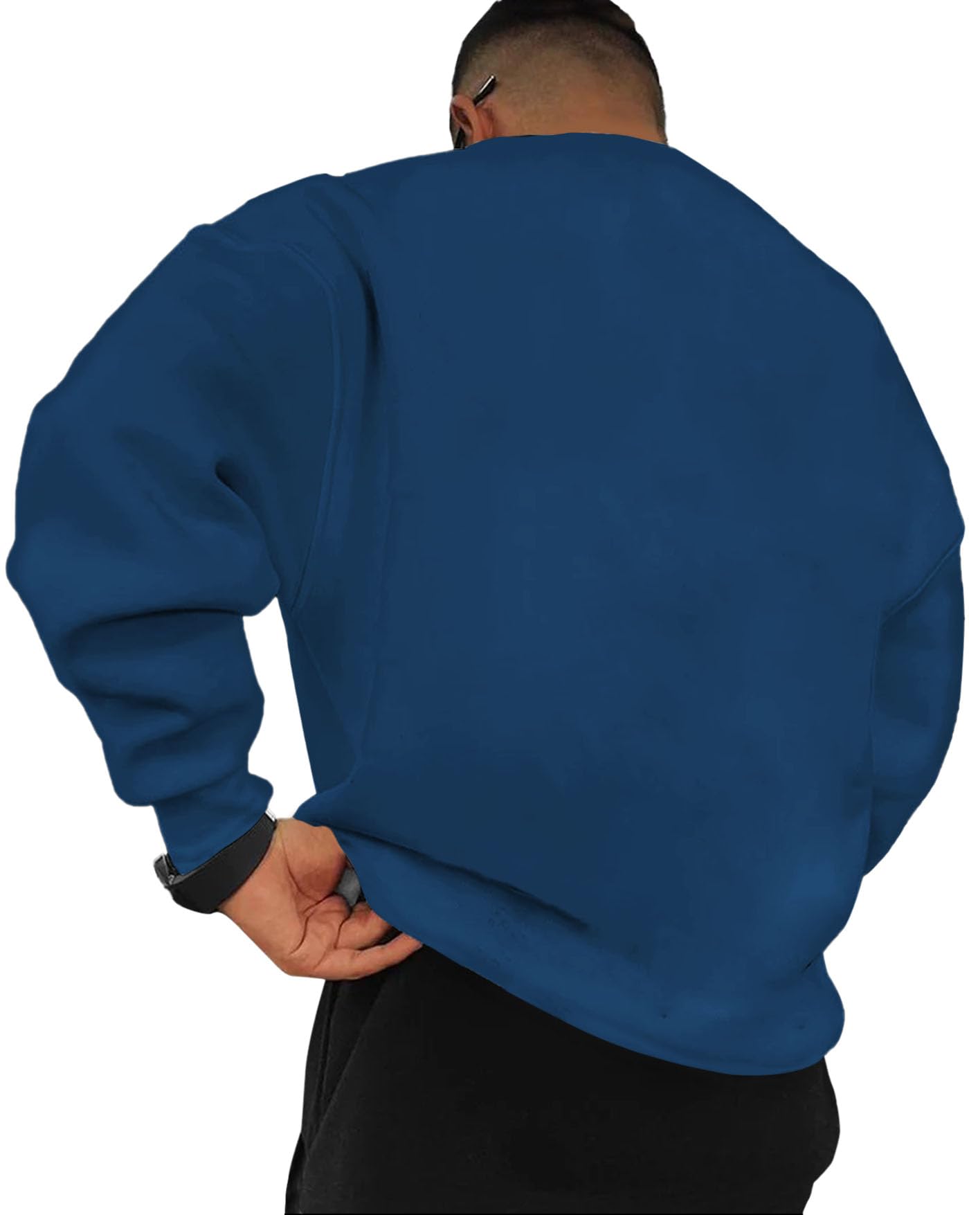 AUSK Teal Sweatshirt for Men - Image 2