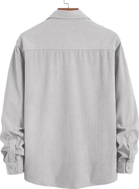 DEELMO Men Corduroy Shirt - Image 5