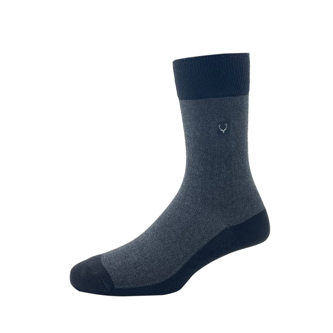 Allen Solly Men's Cotton Calf Socks - Black, Dark Grey, Navy - Image 2