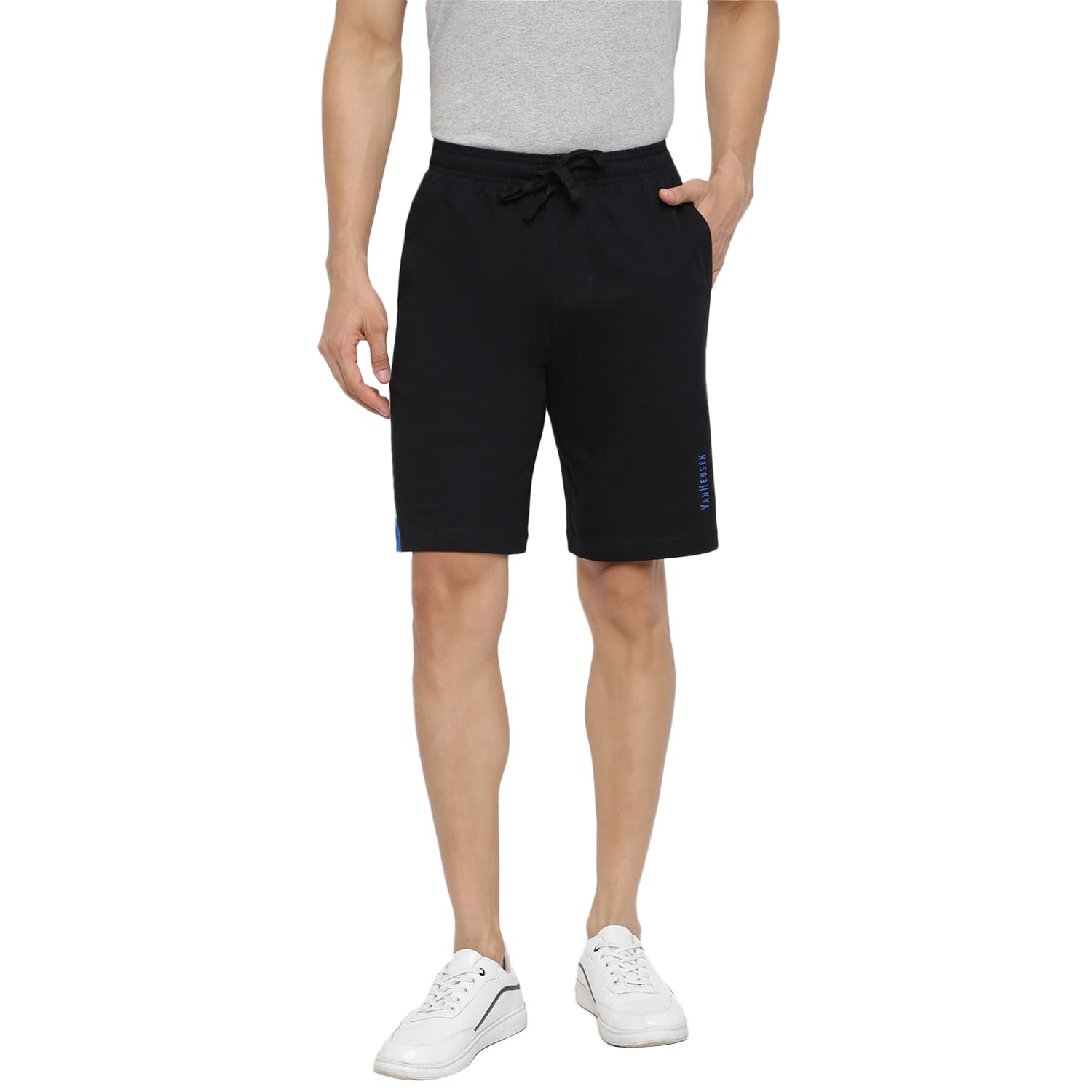 Van Heusen Men's Cotton Rich Knit Shorts