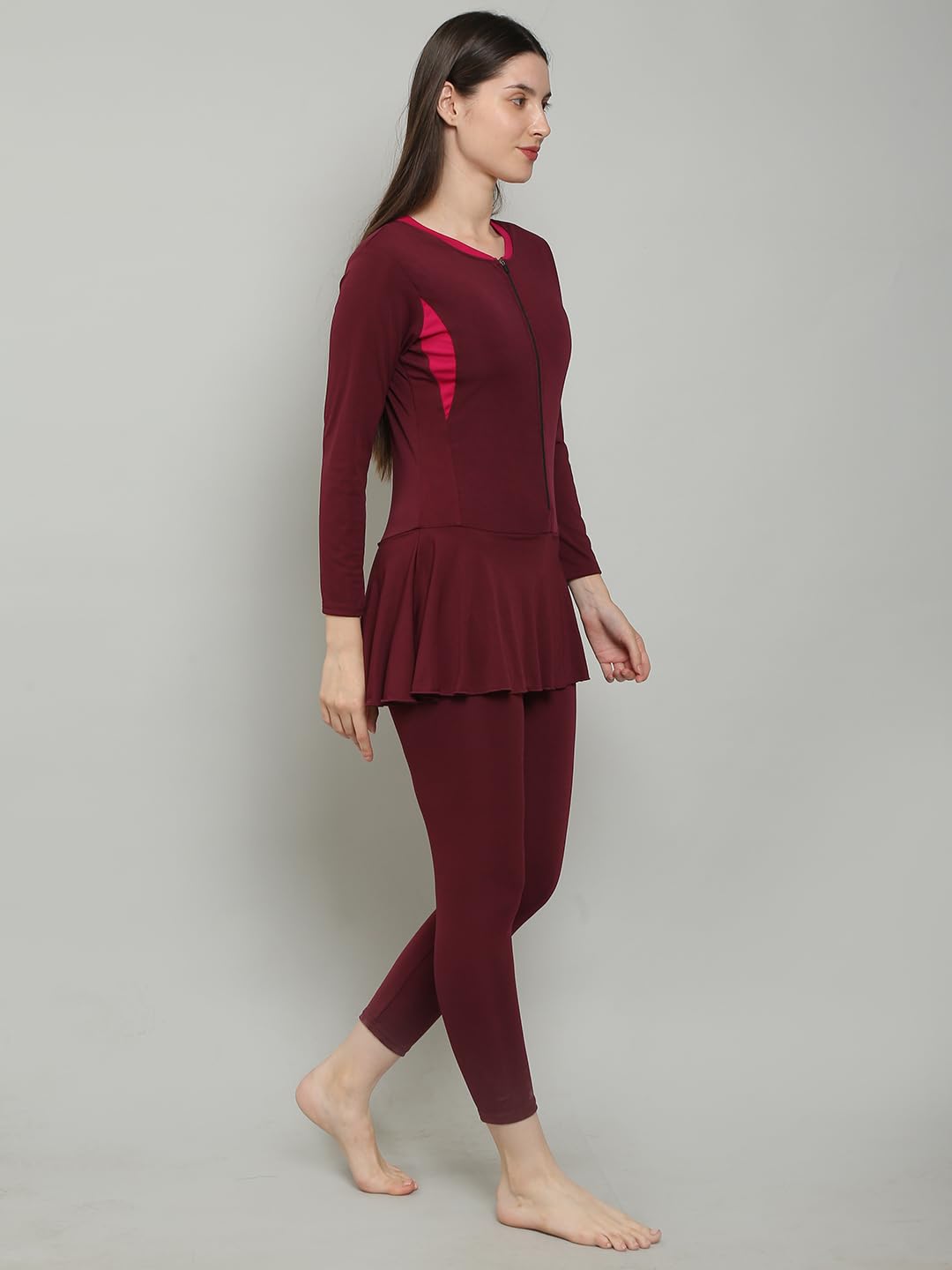 MEGASKA Women Color Block Swimsuit - Image 4