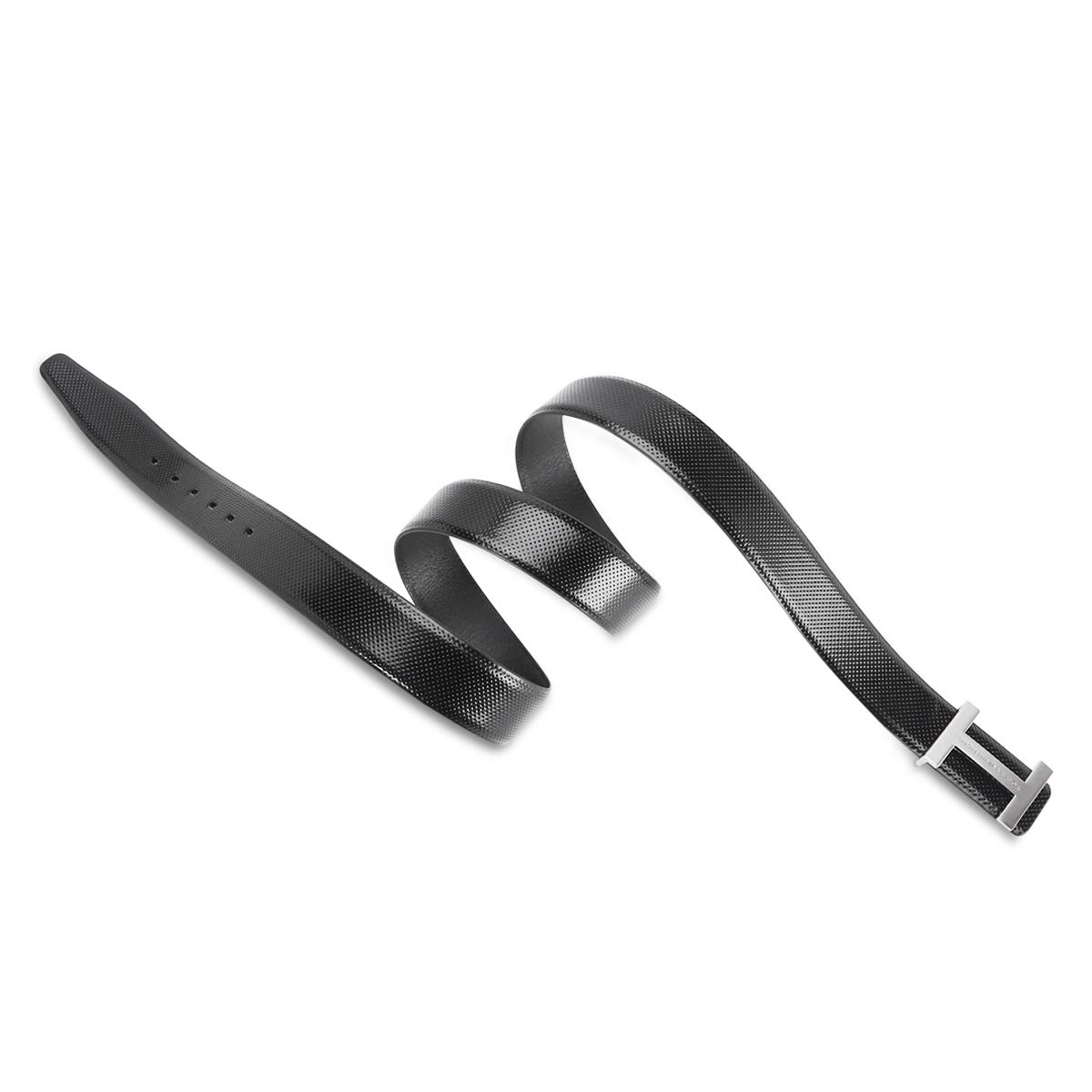 Tommy Hilfiger Men's Leather Casual Belt - Black - Image 5