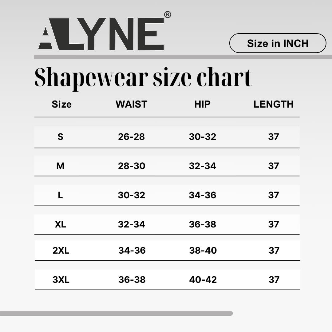 ALYNE Women's Saree Shapewear - Black - Image 5