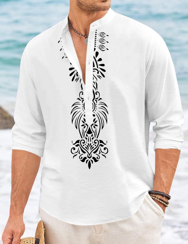 FINIVO Men Cotton Blend Kurta - Image 4