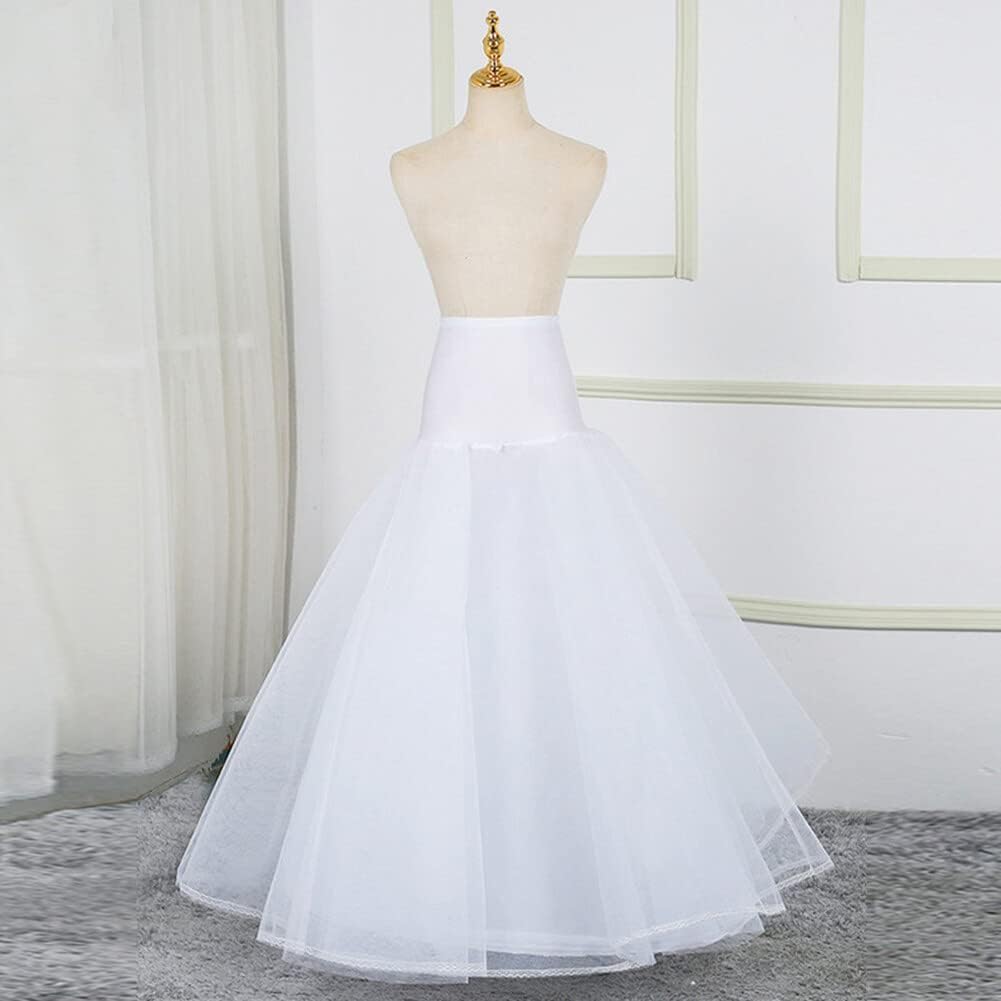 DOLLFASHION Women's Can Can Skirt - White - Image 2